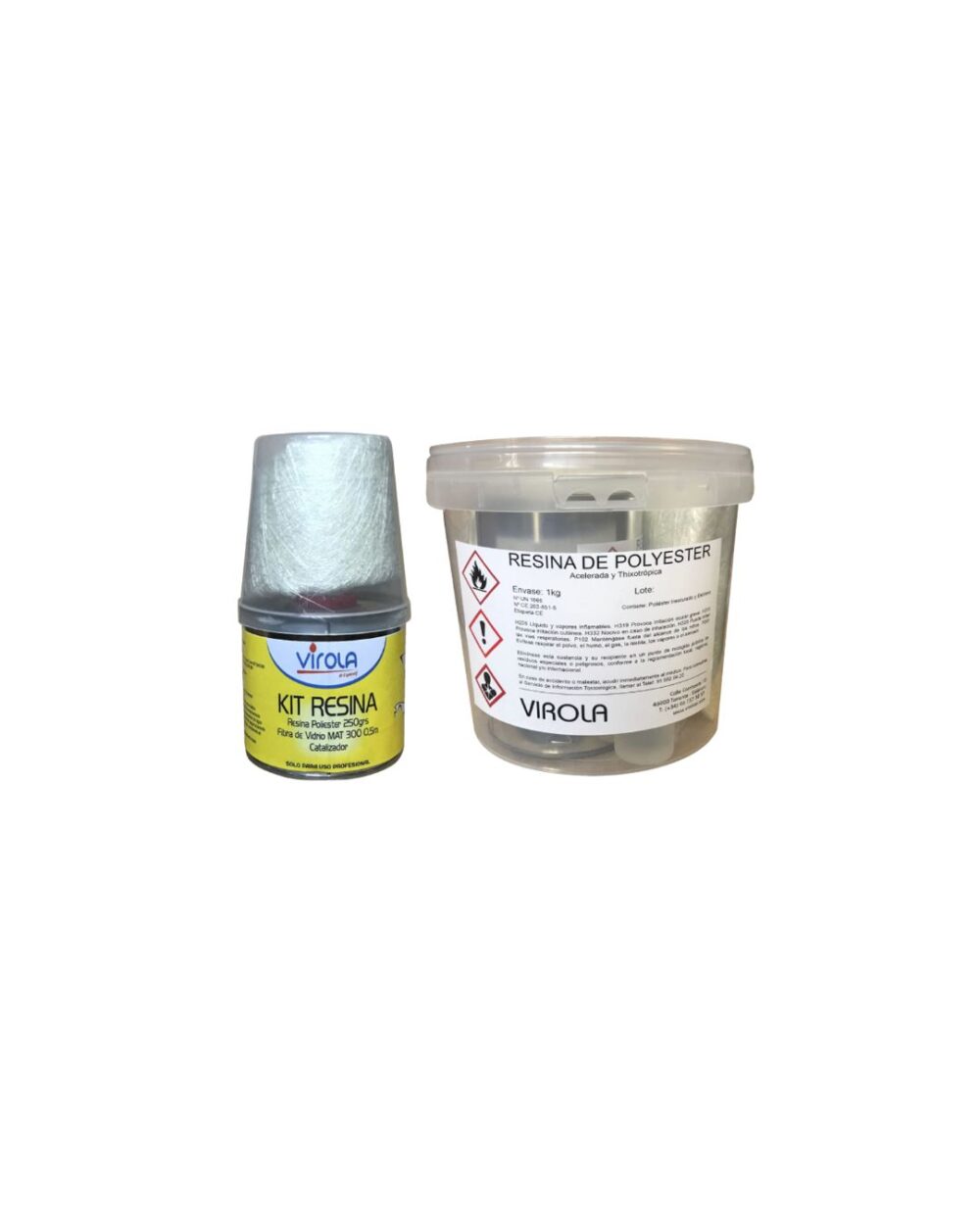 KIT RESINA POLIESTER