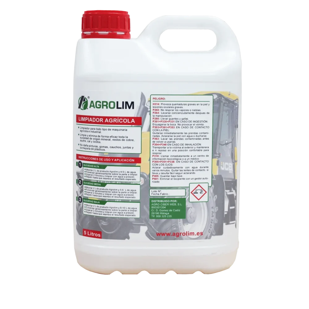 OFERTA LIMPIADOR AGRÍCOLA 5L PARA DISTRIBUIDOR